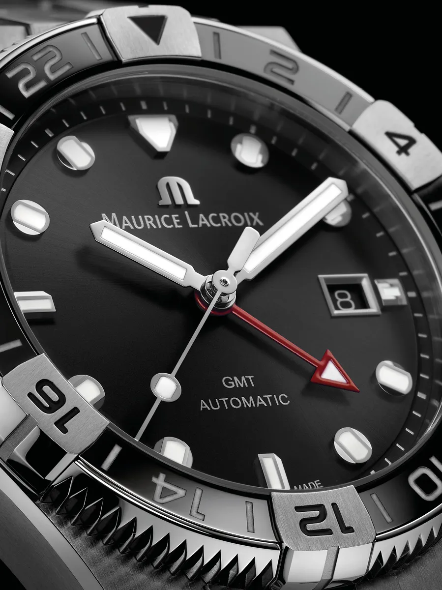 Maurice Lacroix Aikon Venturer GMT AI6158-SS00F-330-A